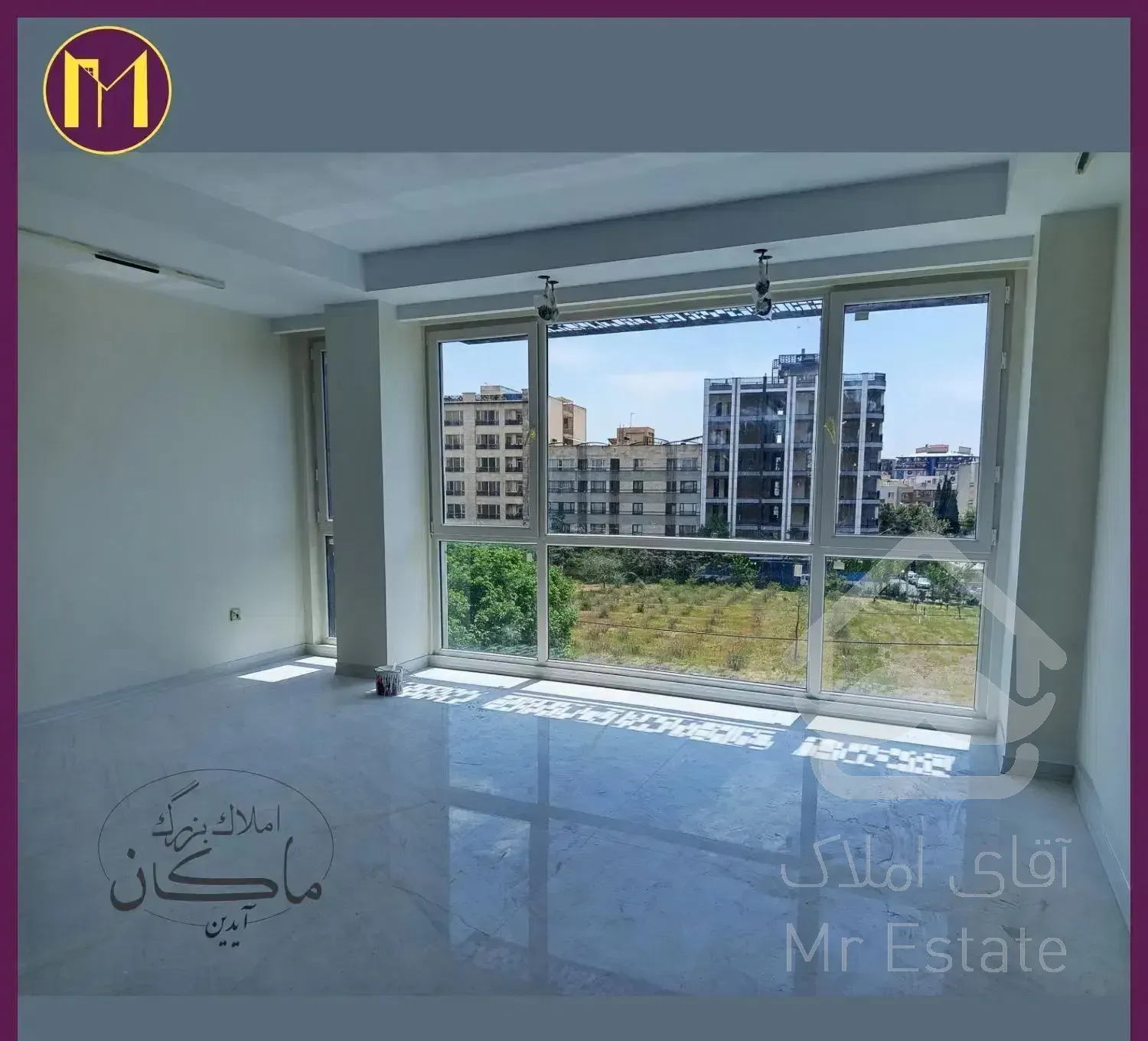 هروی/۱۰۰متری دو خواب/نوساز مدرن نور جنوب