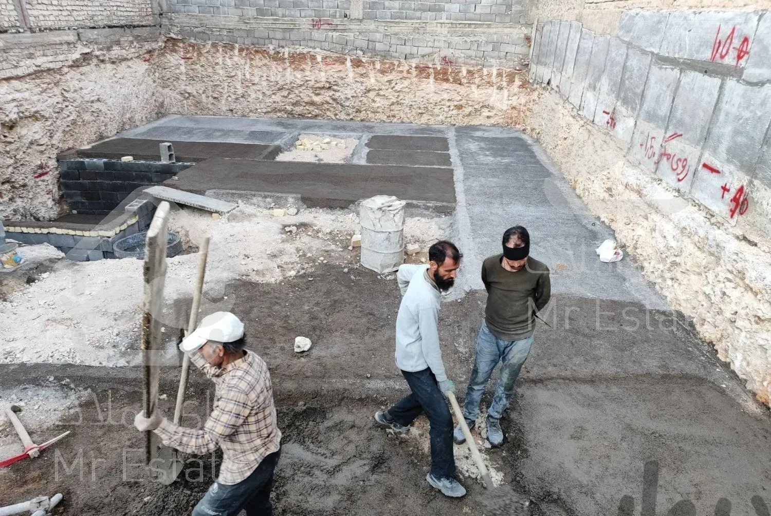 اجرای بتن مگر فونداسیون