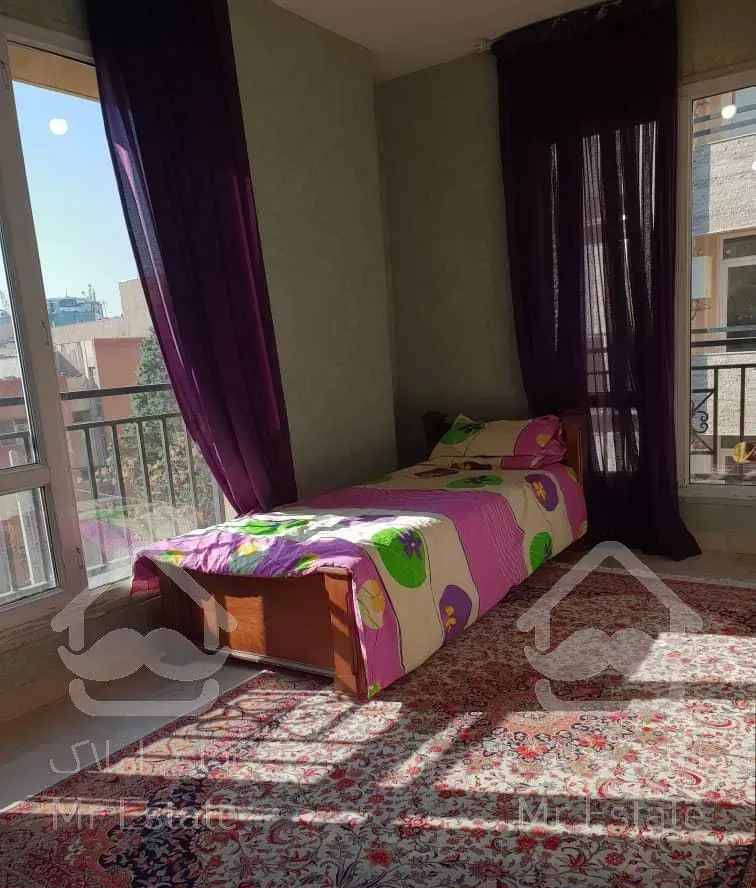 آپارتمان ۷۷متری دو خوابه ،غرق در نور