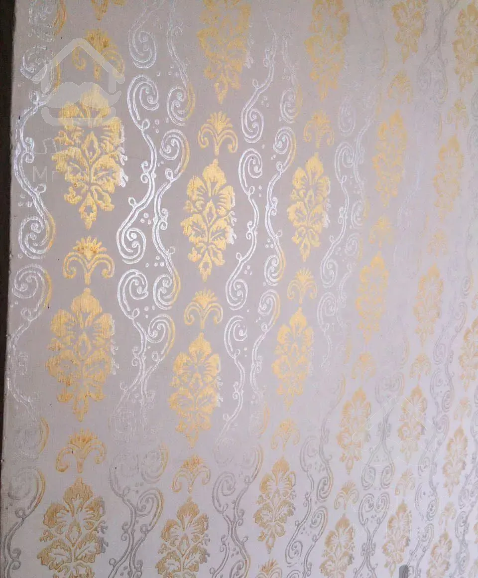 نقاشی ساختمان (طرح کاغذ دیواری)