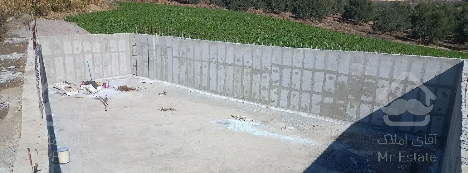 احداث استخرخاکی بتنی عایق کاری فوش ورق ژئوممبران