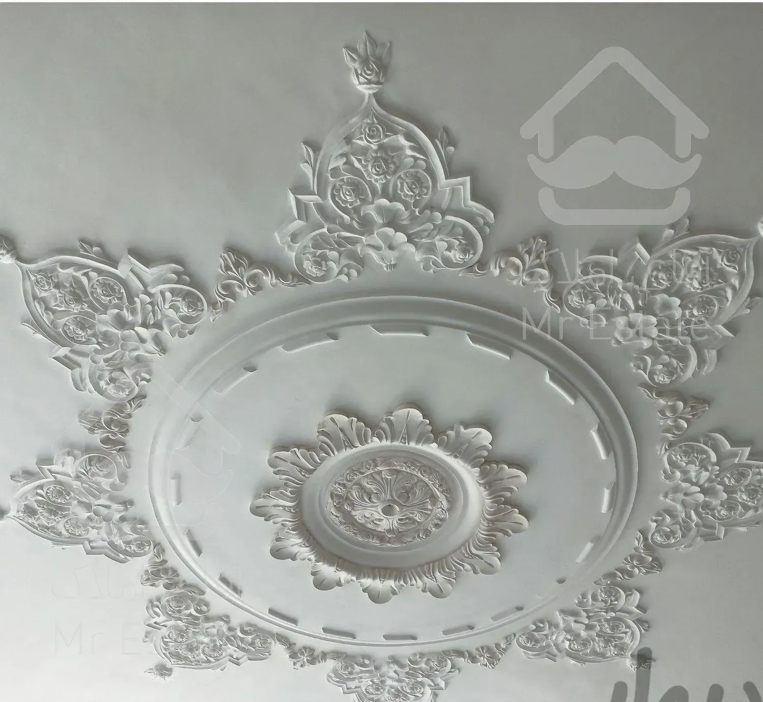 گچکاری و گچبری و گچ و نمای داخلی ساختمان