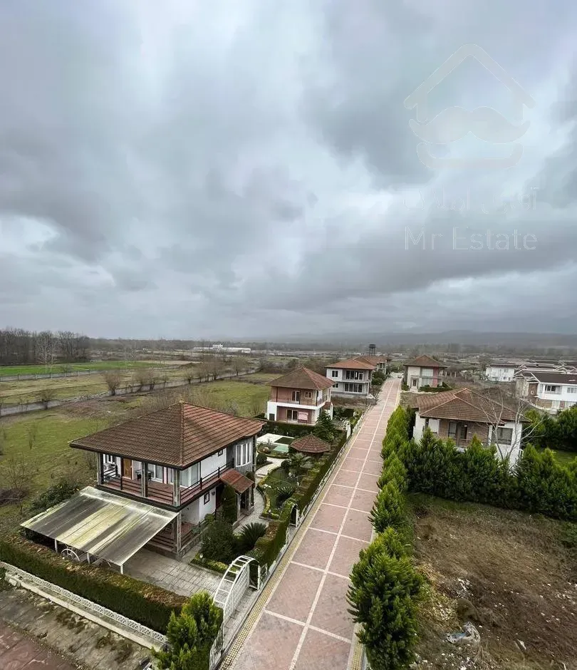 اپارتمان شهرکی رویان با استخر و دید ابدی جنگل دریا