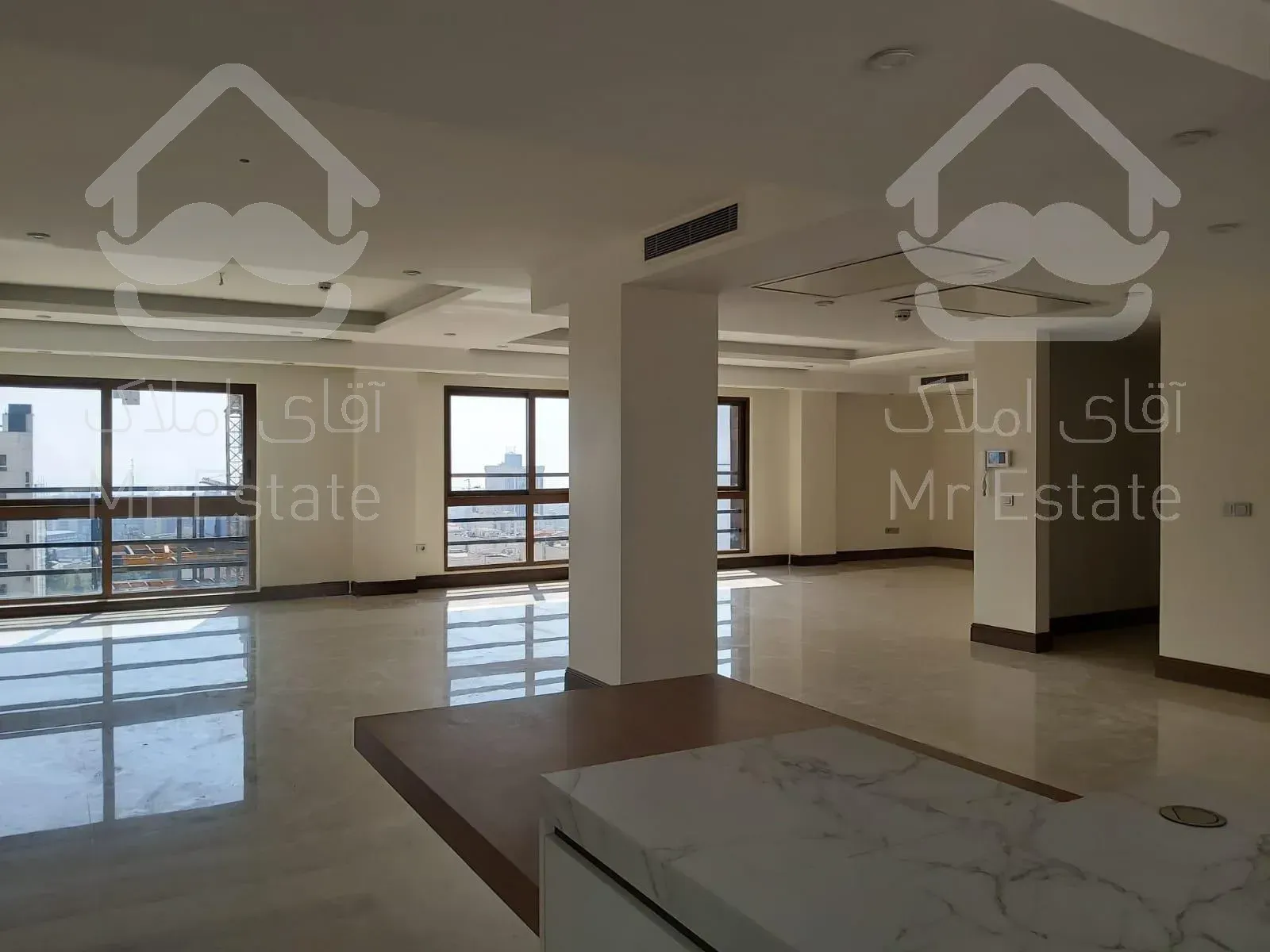 رهن و اجاره آپارتمان ۲۵۰ متری ۳ خوابه اقدسیه فول