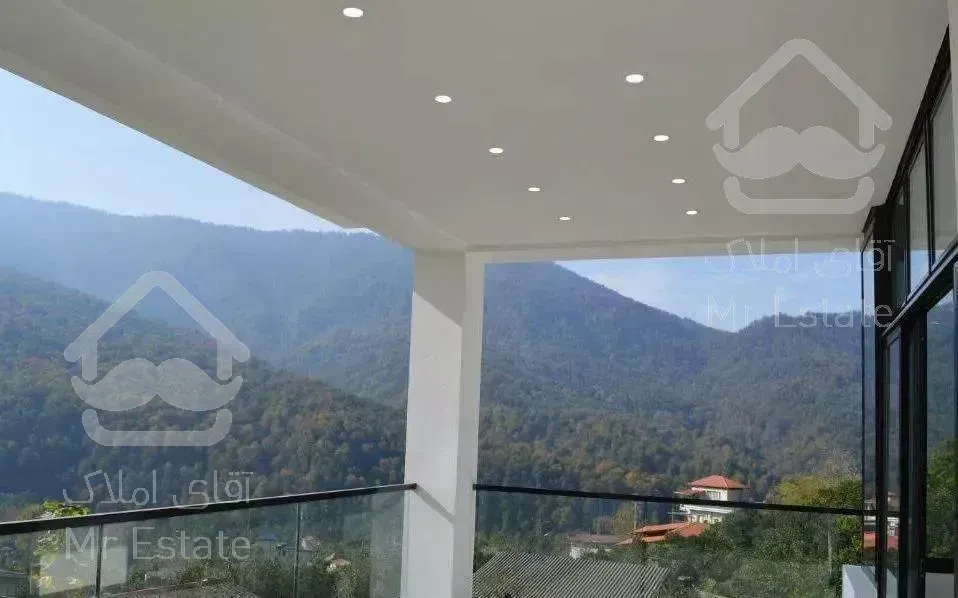 ویلادوبلکس۳۵۰متری دامنه کوه جنگل سندداردهکده واز