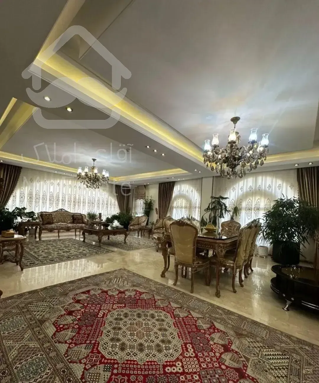 ۱۲۶ متر تک‌واحدی لوکس / غرق‌نور با ۲ پارکینگ