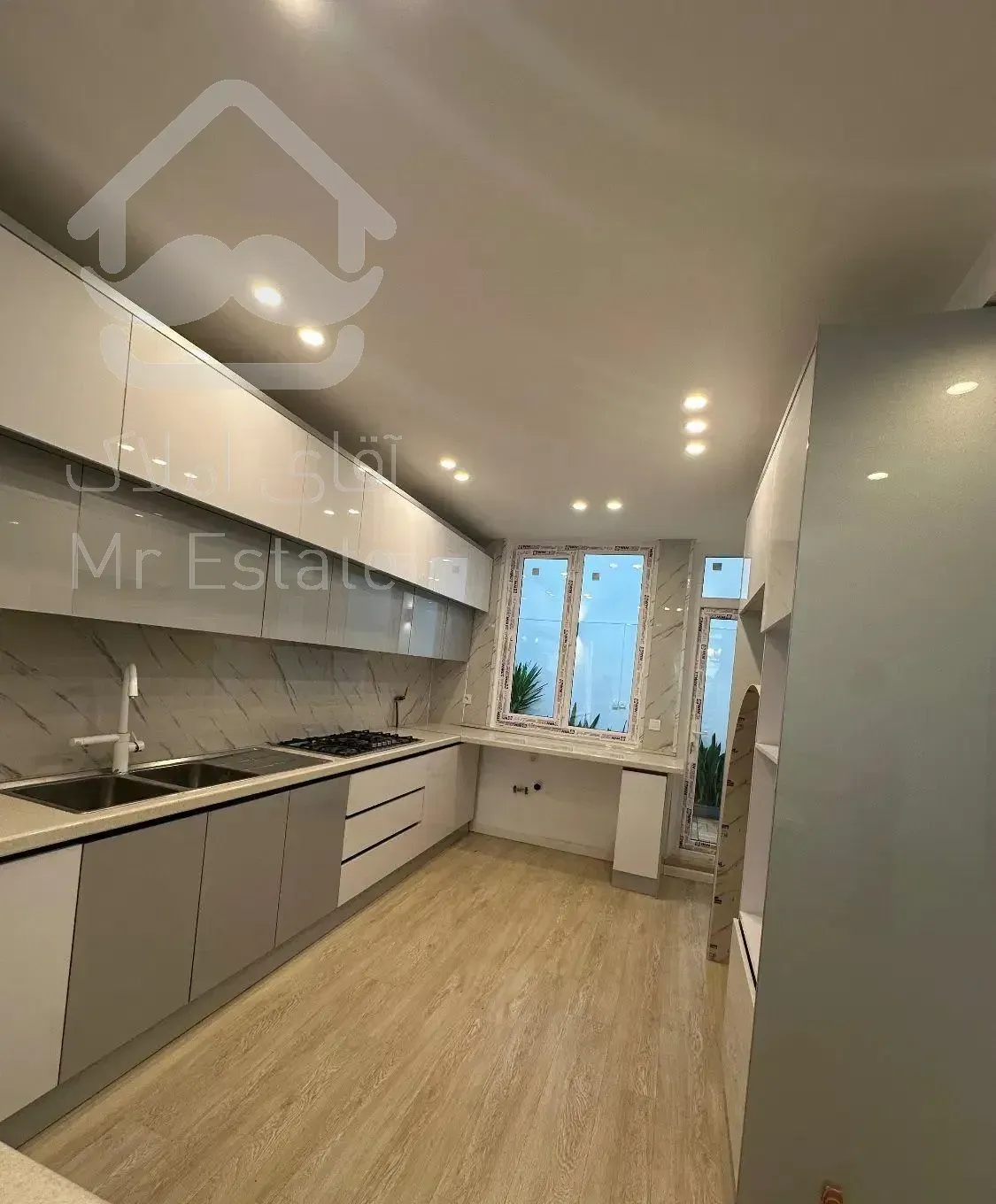 ۱۱۸ متر ۲ خواب دروس فول بازسازی ۲ جهت نور ملک ۲کله