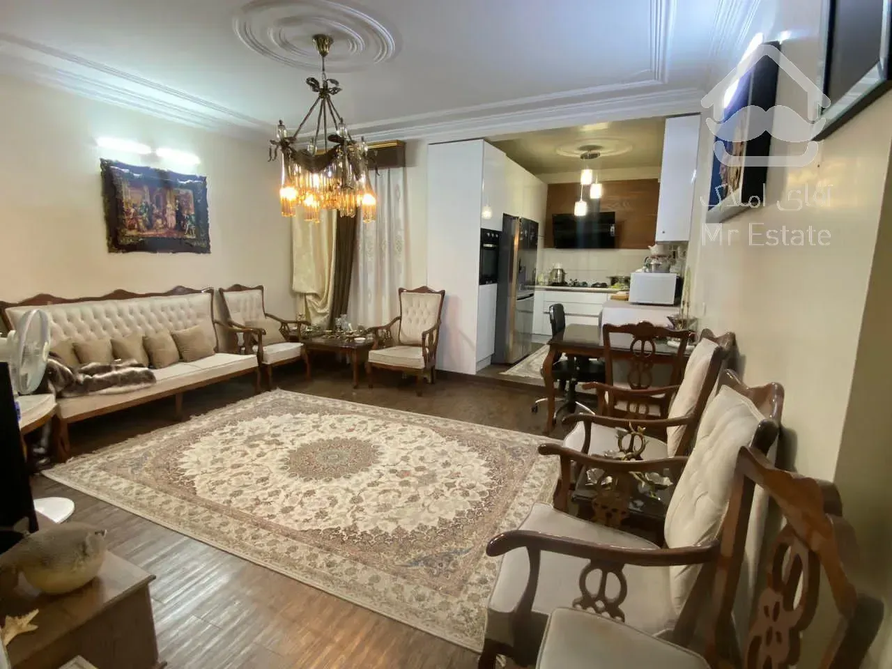 ۵۵متر تکخواب طبقه دوم انباری  تک واحدی بالکن مرتضوی