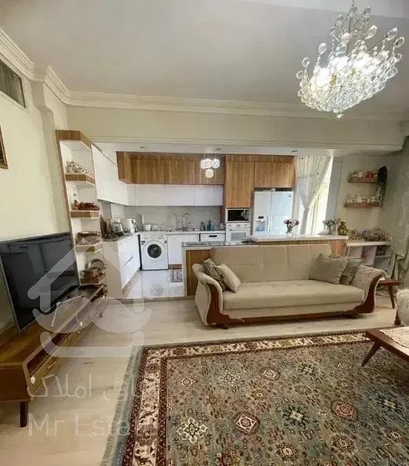 ۵۵ متری / سالن پرده خور / فول بازسازی