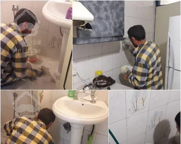 عایق کاری رطوبت حمام و دستشویی کاشی کاری و بندکشی