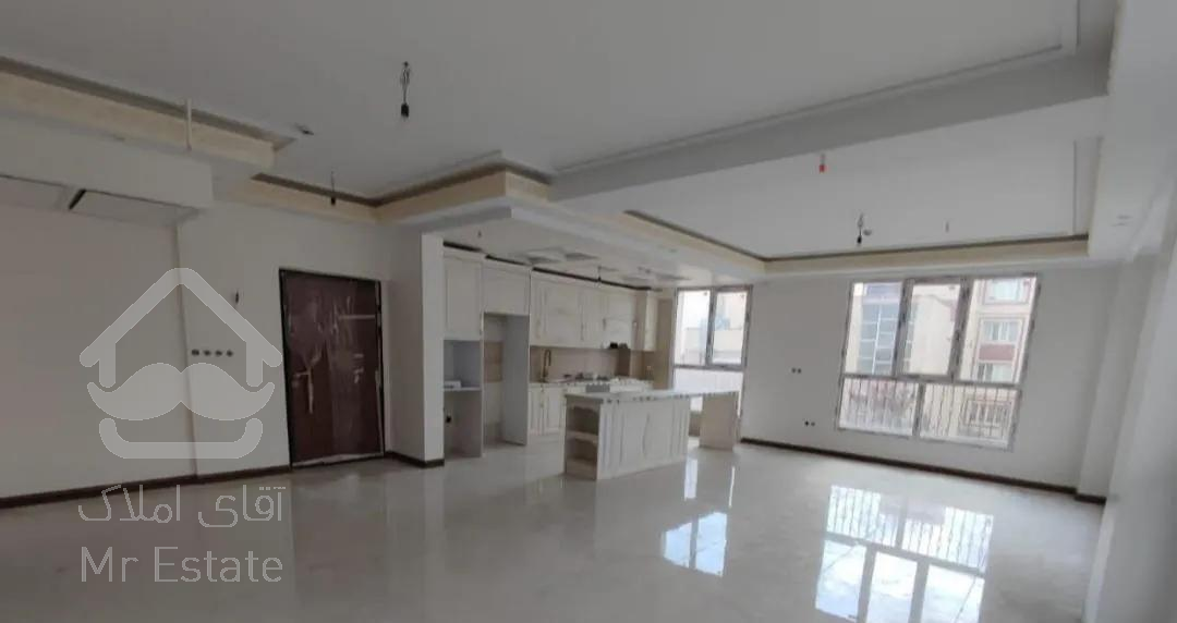 110متر/سه 3 خواب/سالن پرده خور