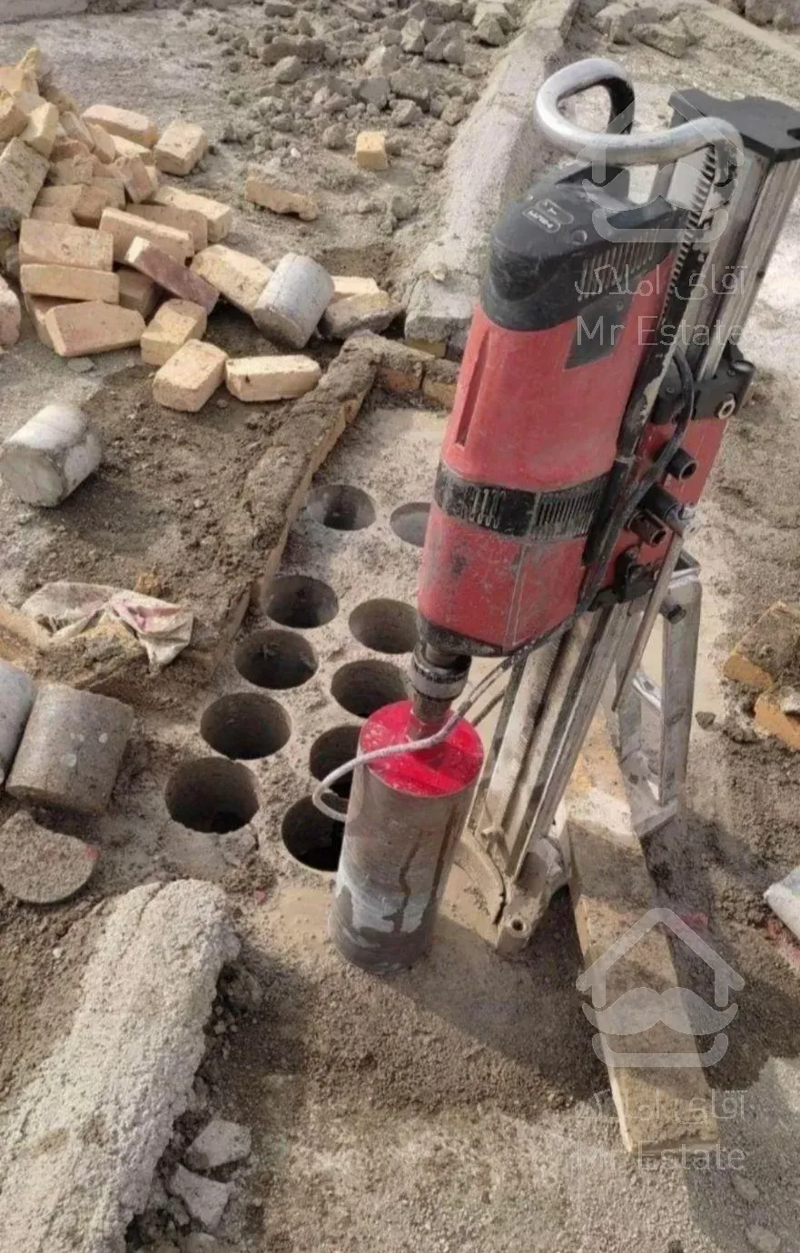 کرگیری برش بتن کاشت میلگردتخریب سازه های بتنی