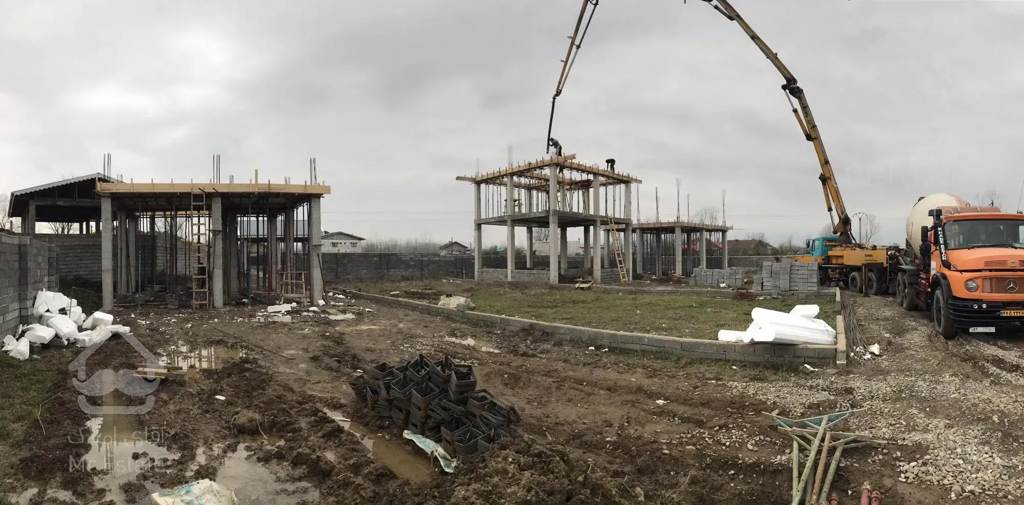 پیمانکاری ساختمان اسکلت بتنی