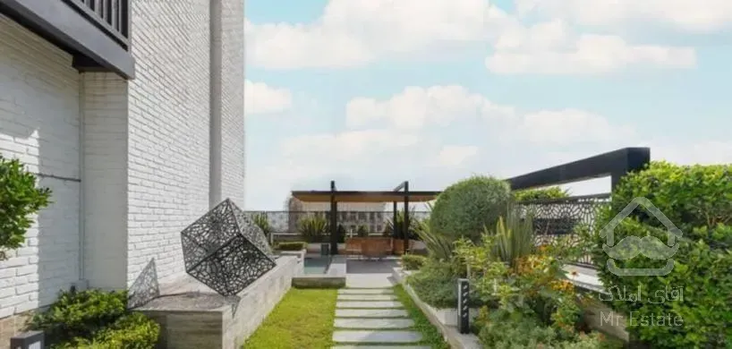 فرمانیه شرقی 373M برج باغ بالاترین طبقه 60%تهاتر