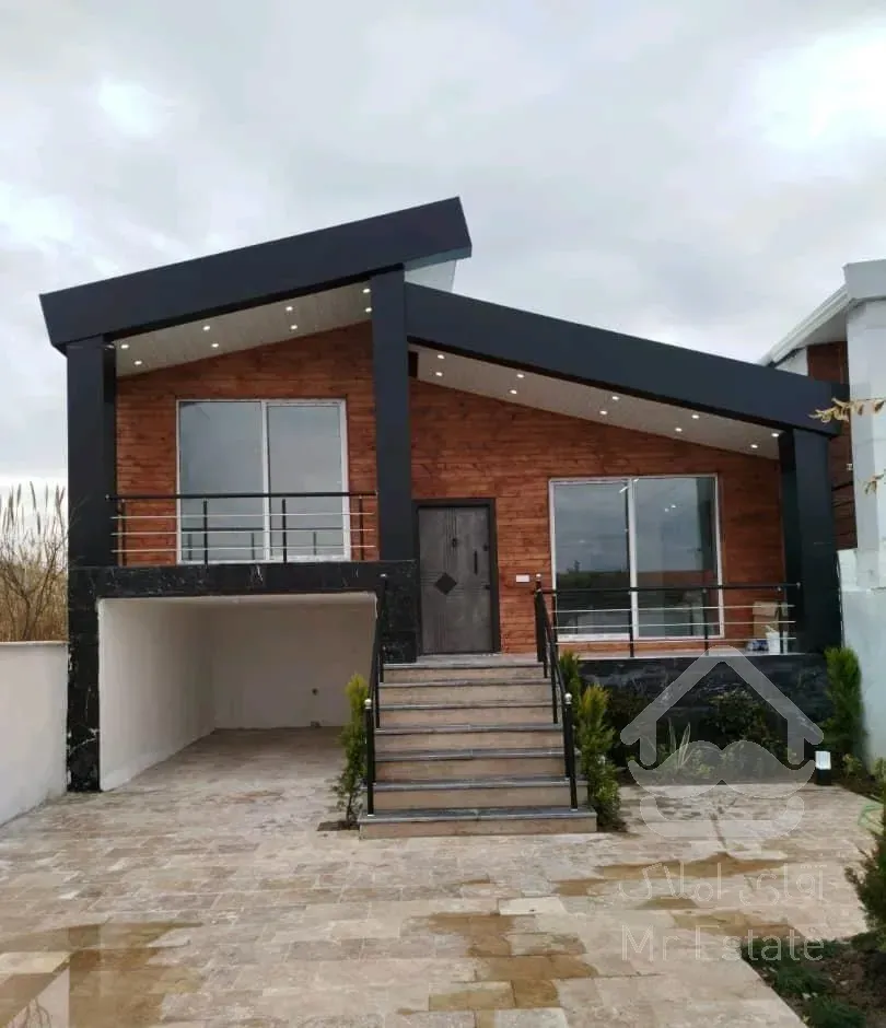 خانه ویلایی ۱۴۰ متری ۲ خوابه باچشم اندازجنگل