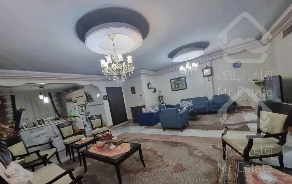 رهن آپارتمان ۱۲۰ متری دوخواب دو پارکینگه