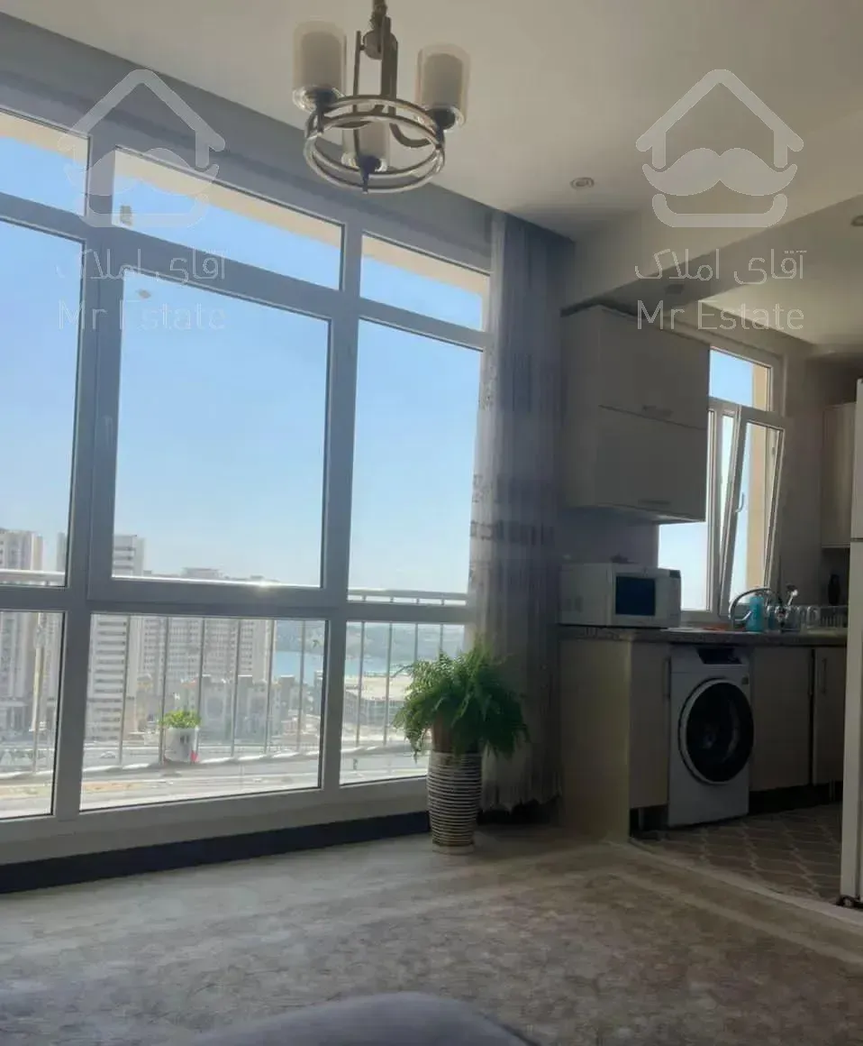 ۸۰متری  برجهای دوقلو ویو مستقیم دریاچه