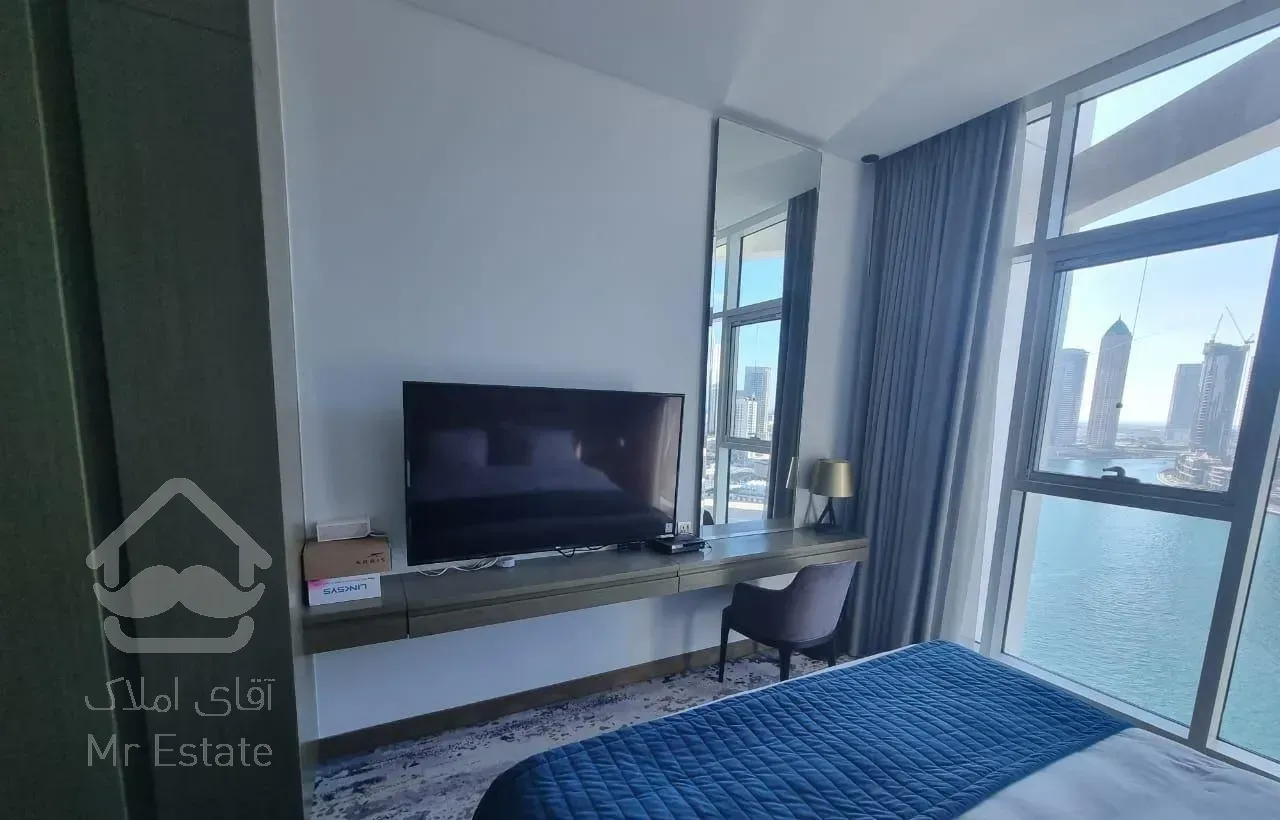 فروش استودیو در دبی ویو کامل کانال مبله