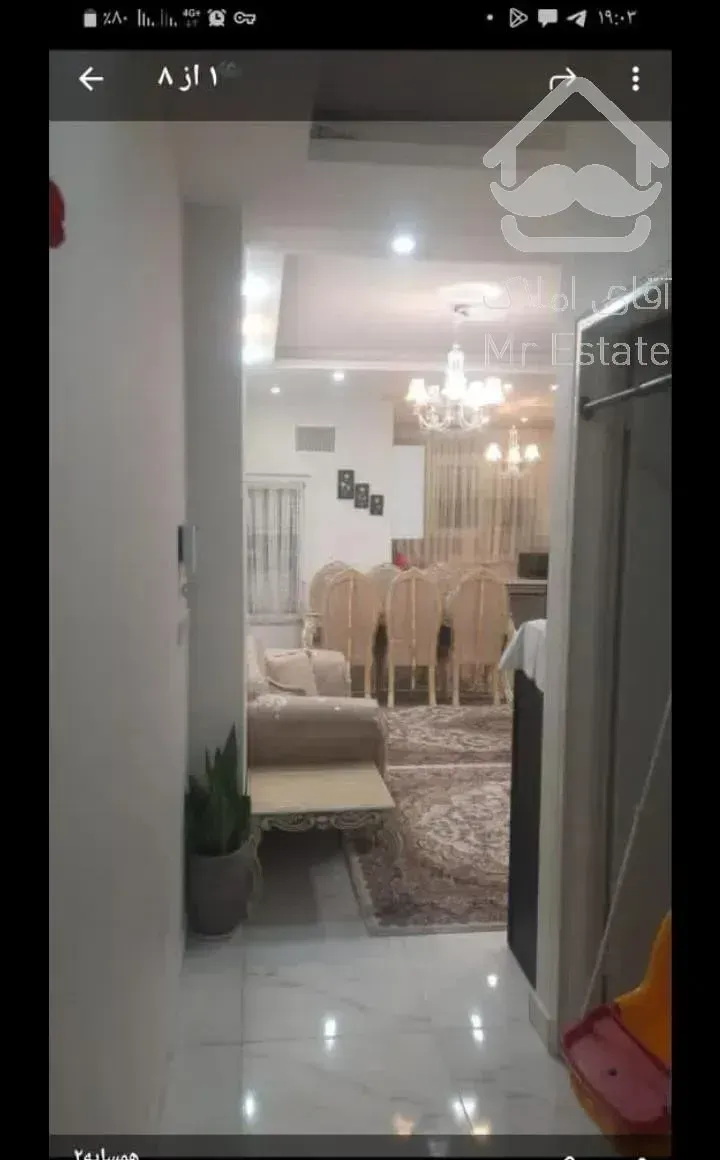 70 متر ۱ خواب باپارکینگ وانباری وآسانسوروبالکن