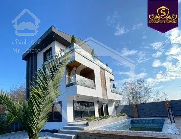 ویلا مدرن ویلایی400متری استخردار/لوکس/روف گاردن