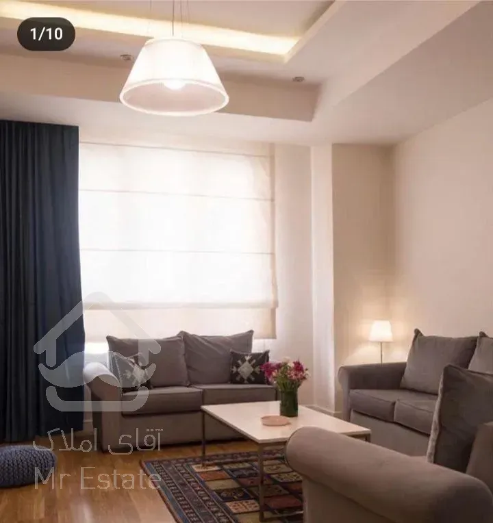 ۹۲متر یه خواب/نور و نقشه بی‌نظیر/ باغ بهشت