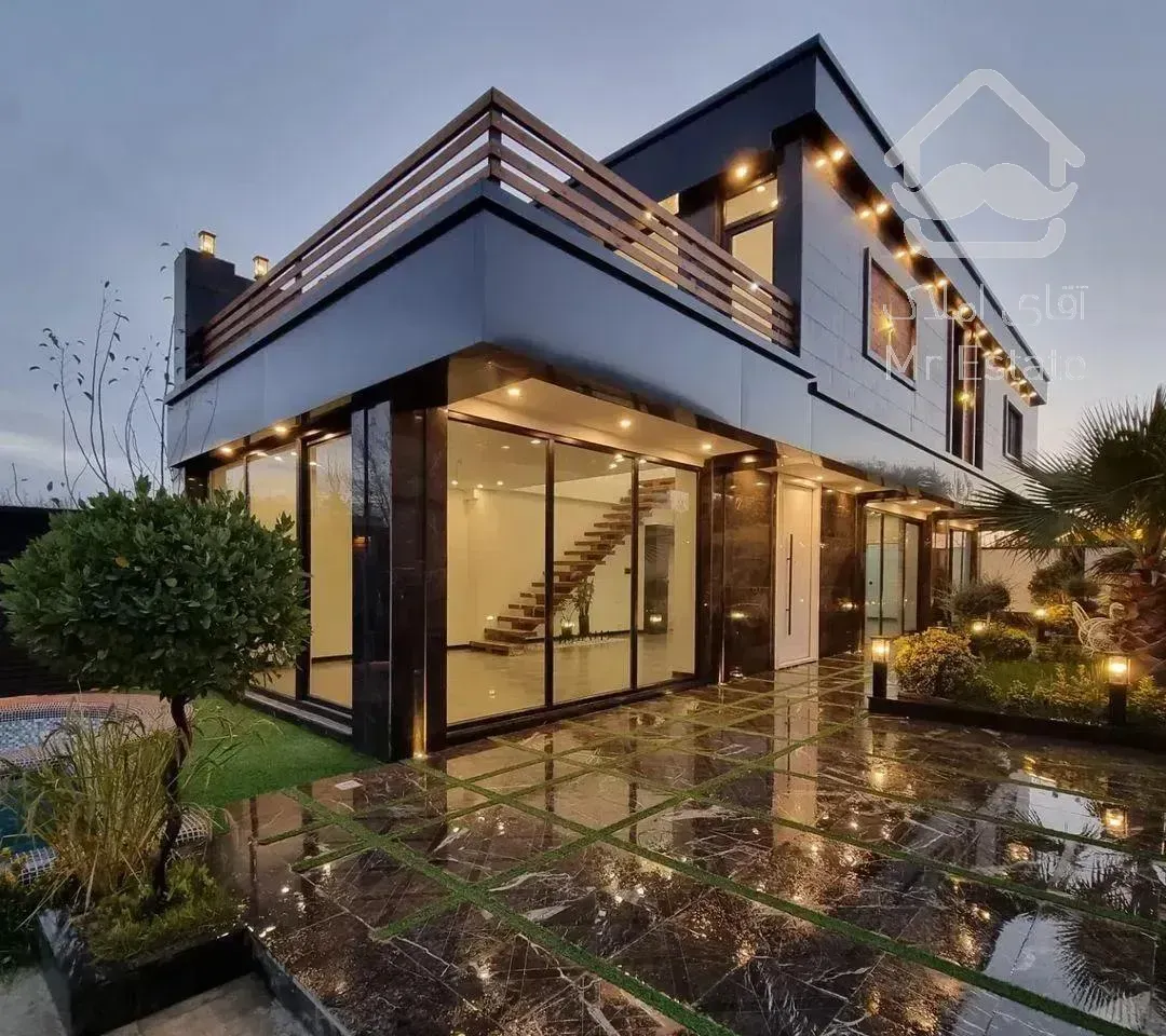 ویلا مدرن استخر دار جنگلی / سنددار/ ویوو ابدی/