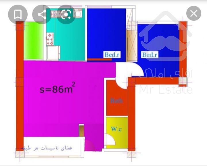 فروش آپارتمان برج بوکس امام حسن دریاچه چیتگر