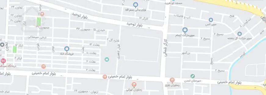 فروش ویلایی کلنگی 330 متر قرارداد شهرداری خیابان بزرگمهر