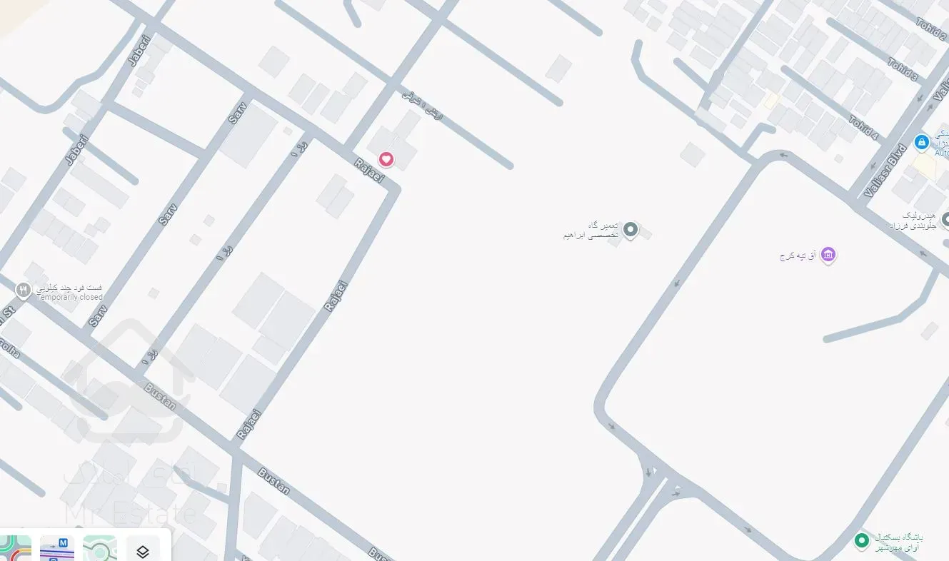 بلوار ارم انتهای بوستان