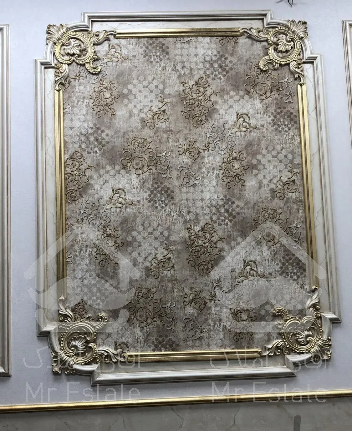 دکوراسیون داخلی کاغذ دیواری آیینه دکوراتیو