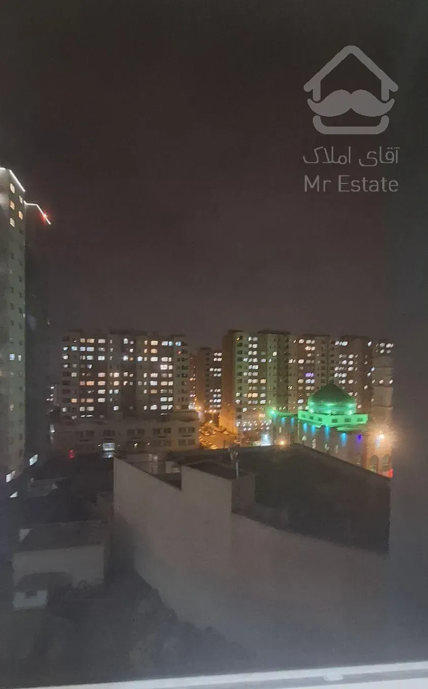 ۹۷متردوخوابه پرنور شهرک بهشتی برج افق