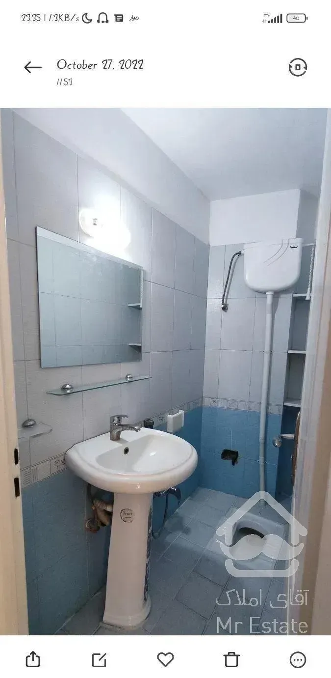 آپارتمان ۹۵ متر دو خوابه غرق نور