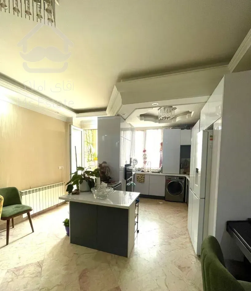 دارآباد/۸۵ متر ۲ خوابه/تک واحدی