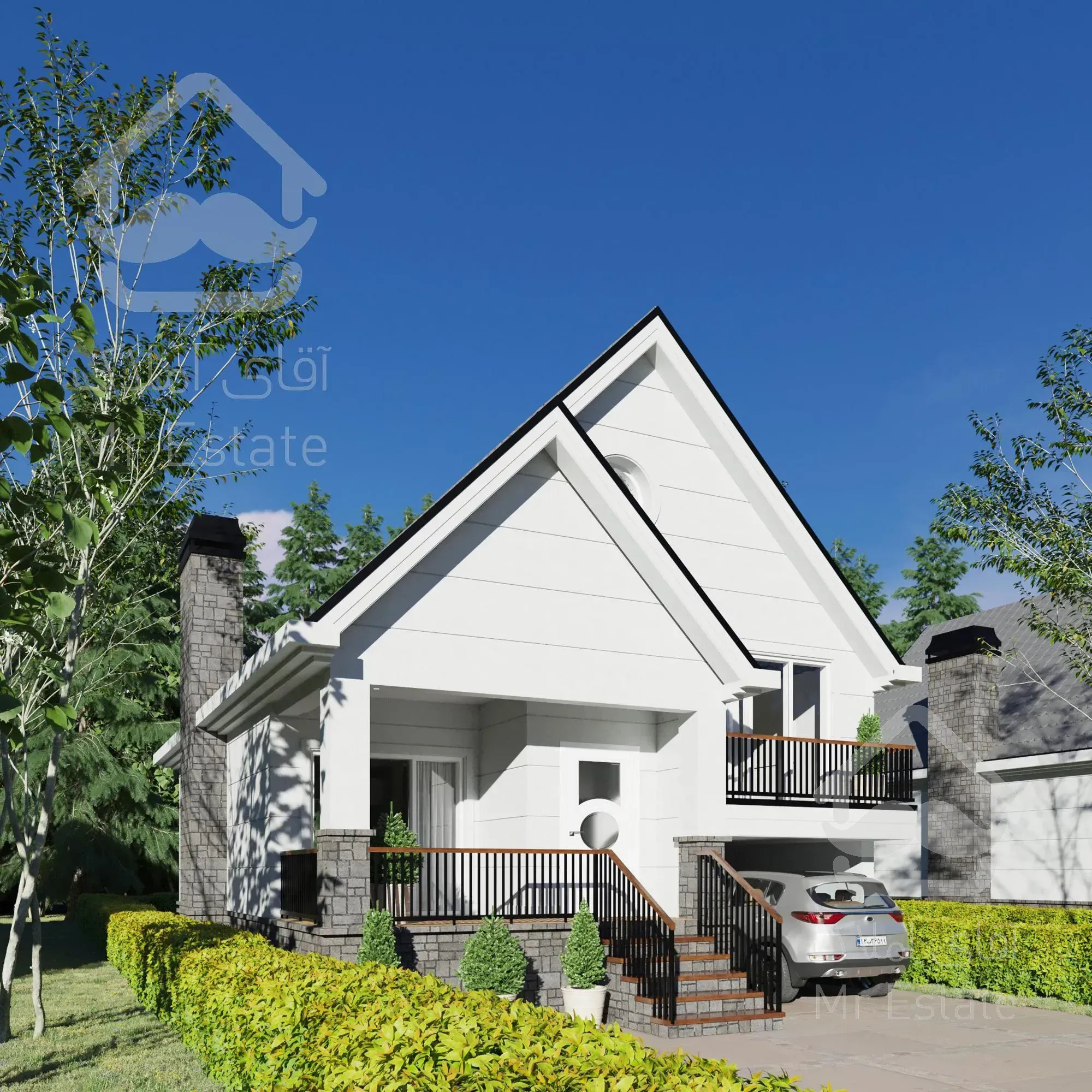 طراحی ویلا در استودیو معماری فام