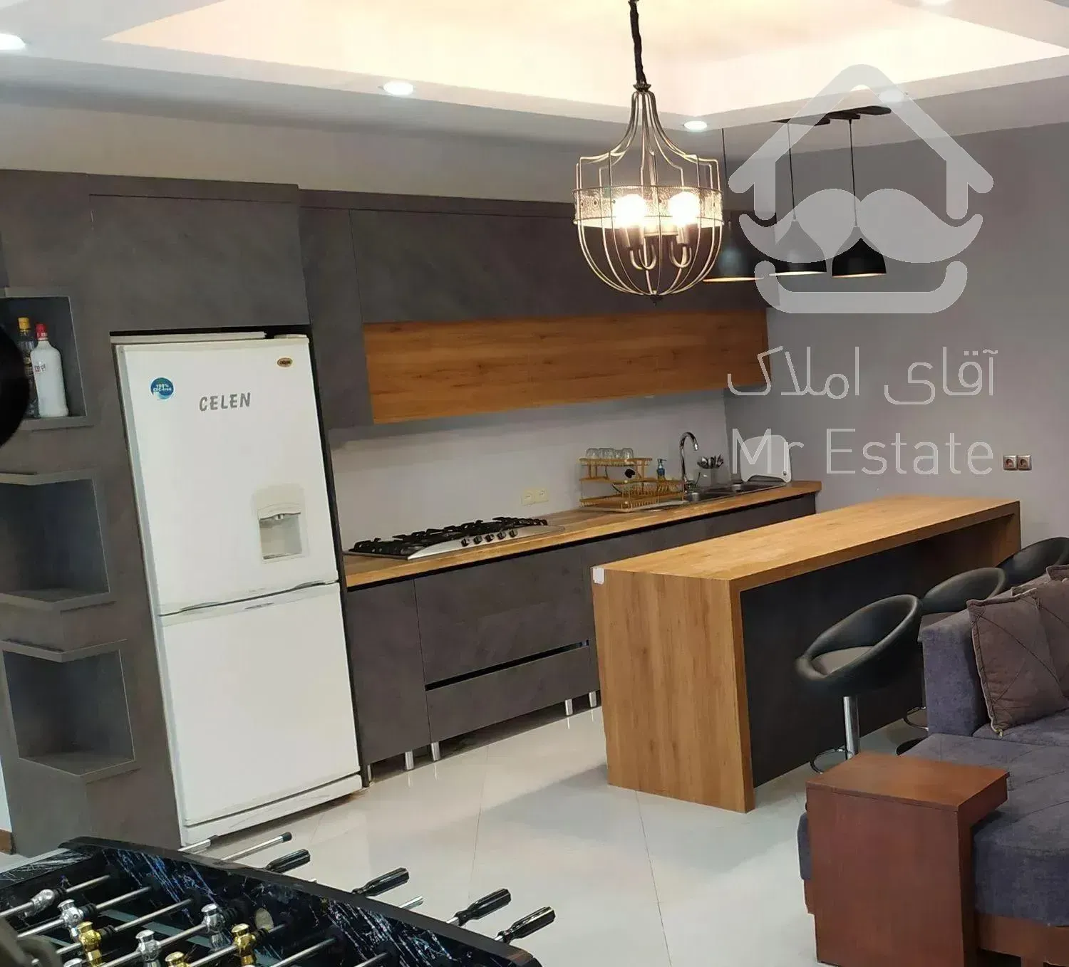 ویلا مبله استخر روباز آب گرم