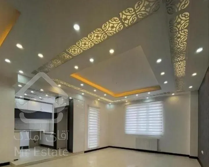 ۷۲مترمهندسی،سالن پرده خور،نورپردازی هوشمند،وامدار