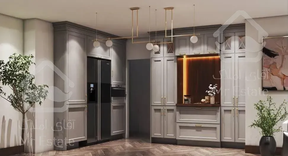 طراحی دکوراسیون داخلی کمد دیواری کابینت چوب ترمو