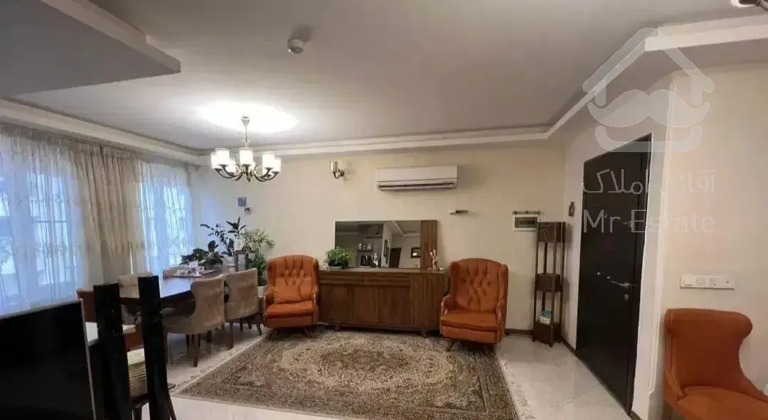 ۱۲۵ متر / ۳خواب / بازسازی شده/غرق نور/سرایدار مقیم