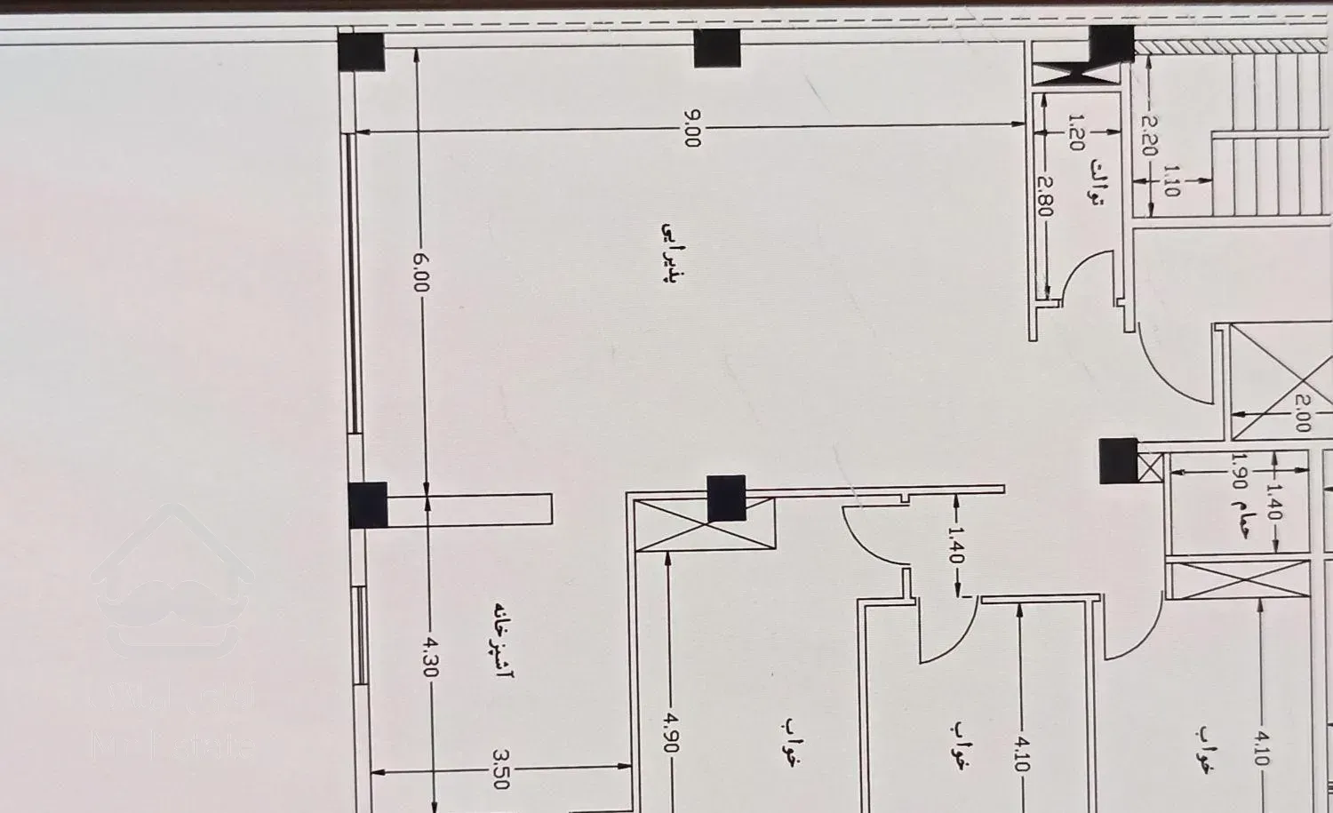 فروش آپارتمان حافظیه ۱۵۰ متری ۳ خوابه