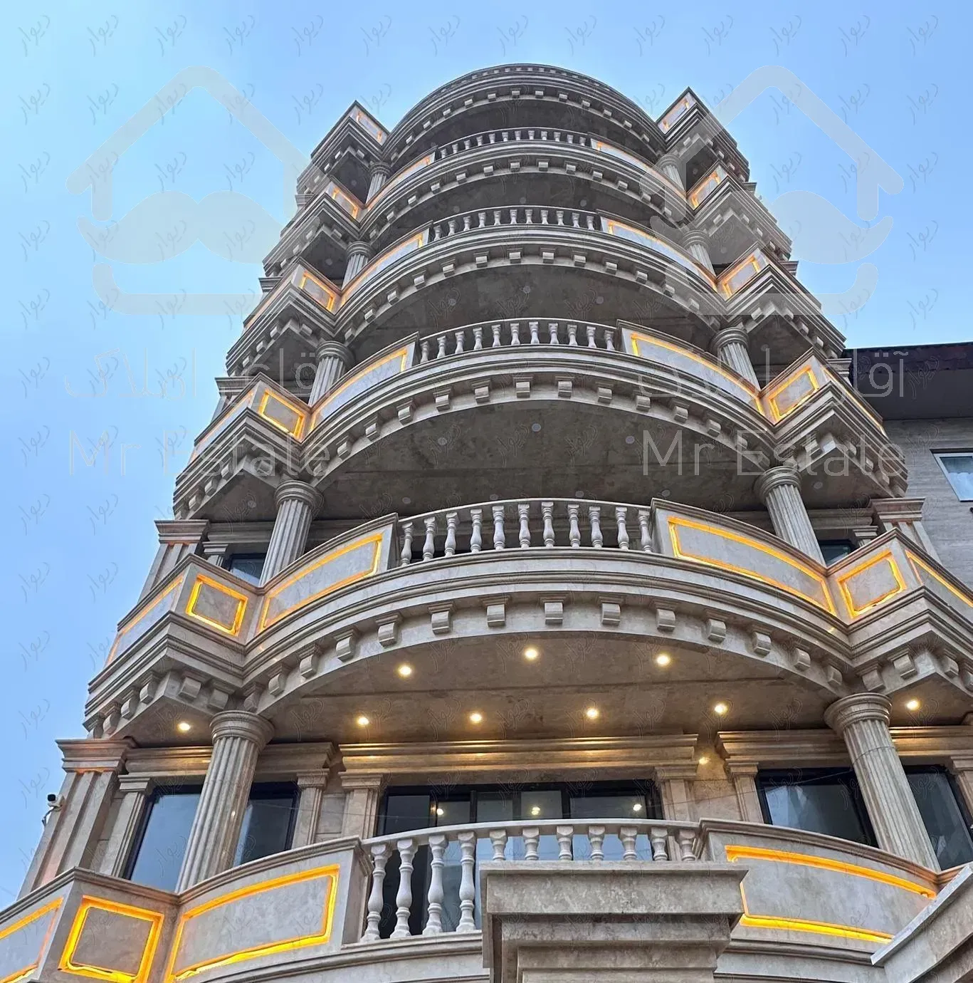 رهن کامل آپارتمان نوساز،قدرتی۶