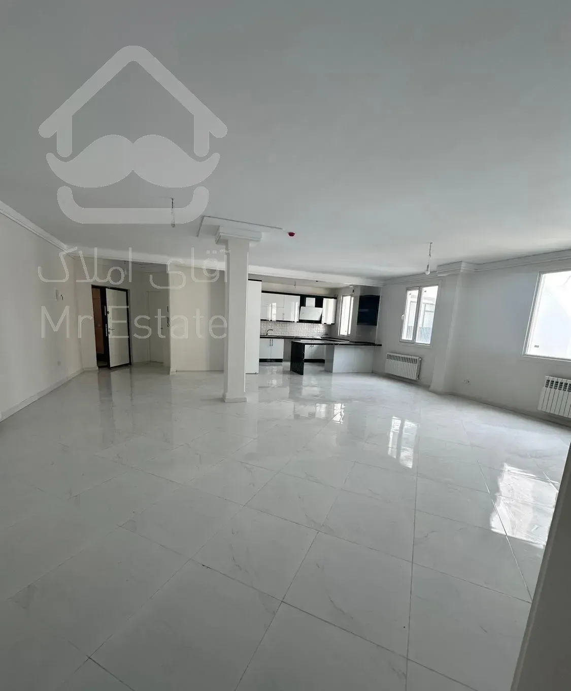 آپارتمان ۱۲۸ متر کلیدنخورده تراس بزرگ زیر قیمت