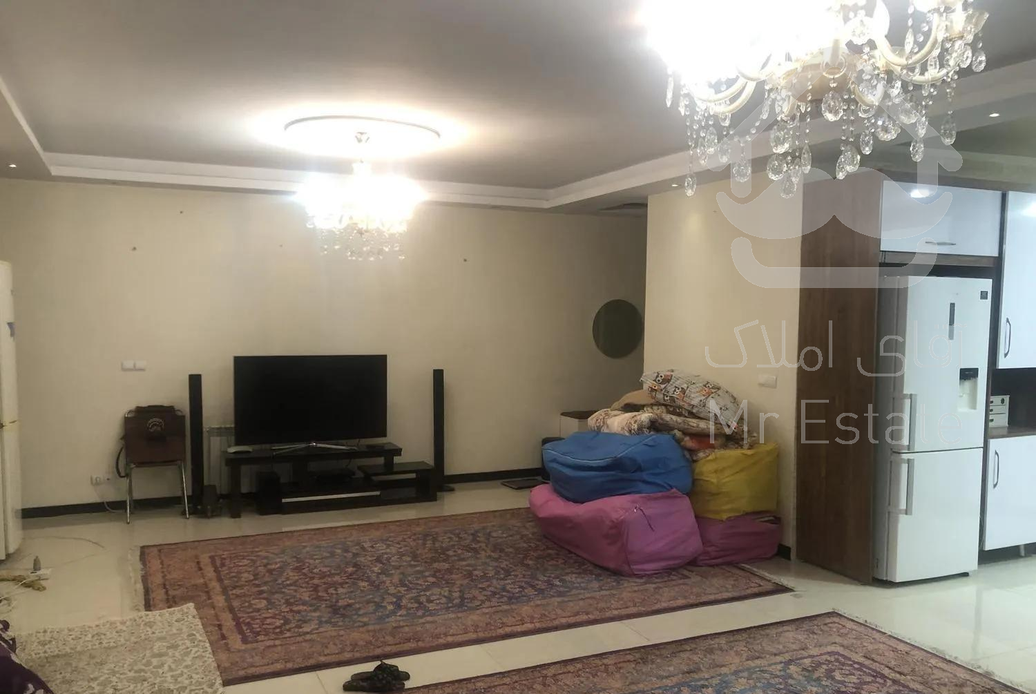 ولنجک آپارتمان ۱۱۱ متر فول بازسازی با ۱۵ متر حیاط