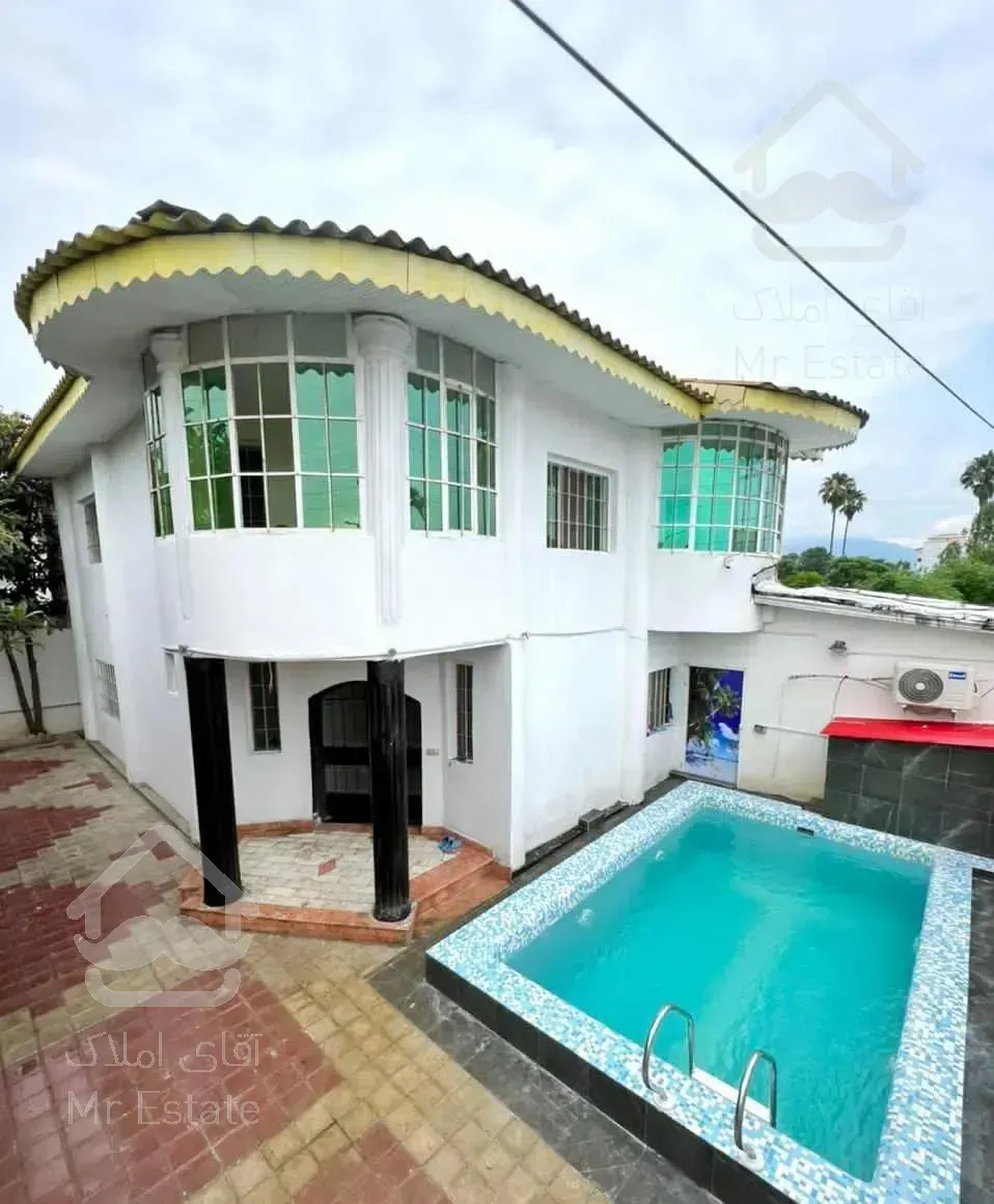 اجاره ویلا استخر روباز چهار فصل ویوو دریا در رامسر