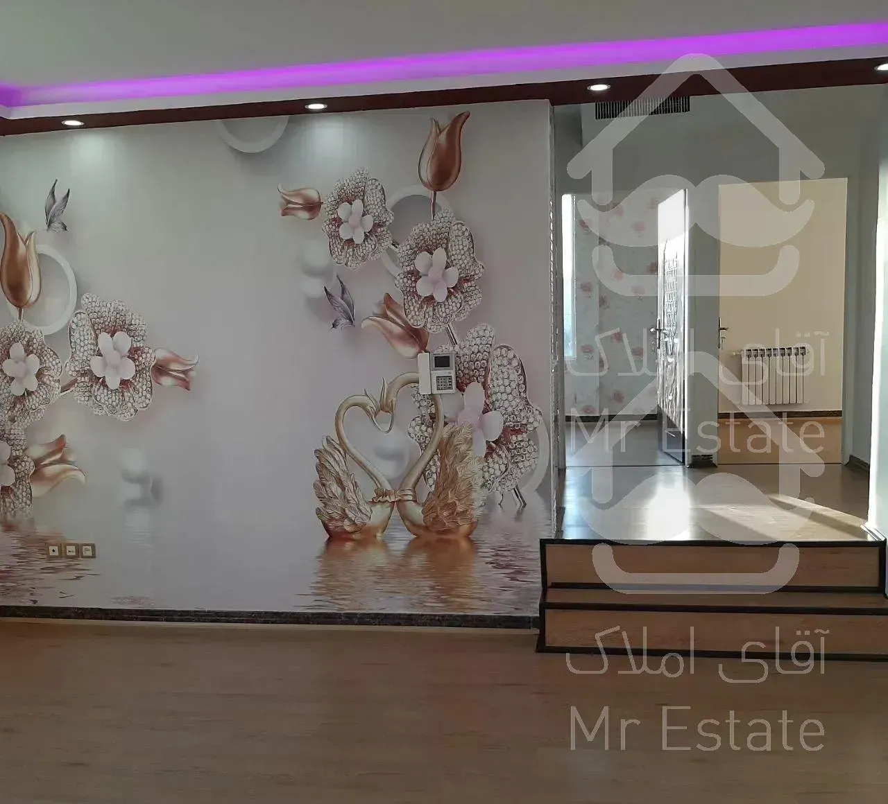 ۷۵ متر سالن پرده خور فول بازسازی شده