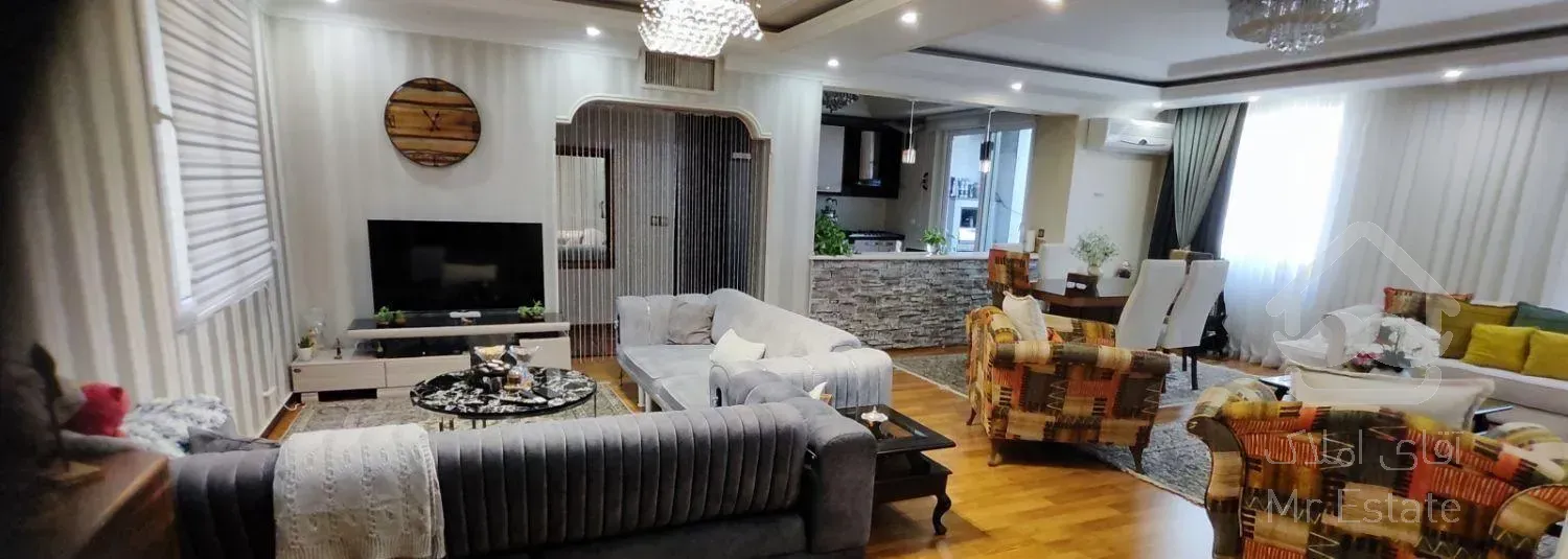 آپارتمان ۱۱۹ متری ۲ خوابه دو پارکینگ سندی اباذر