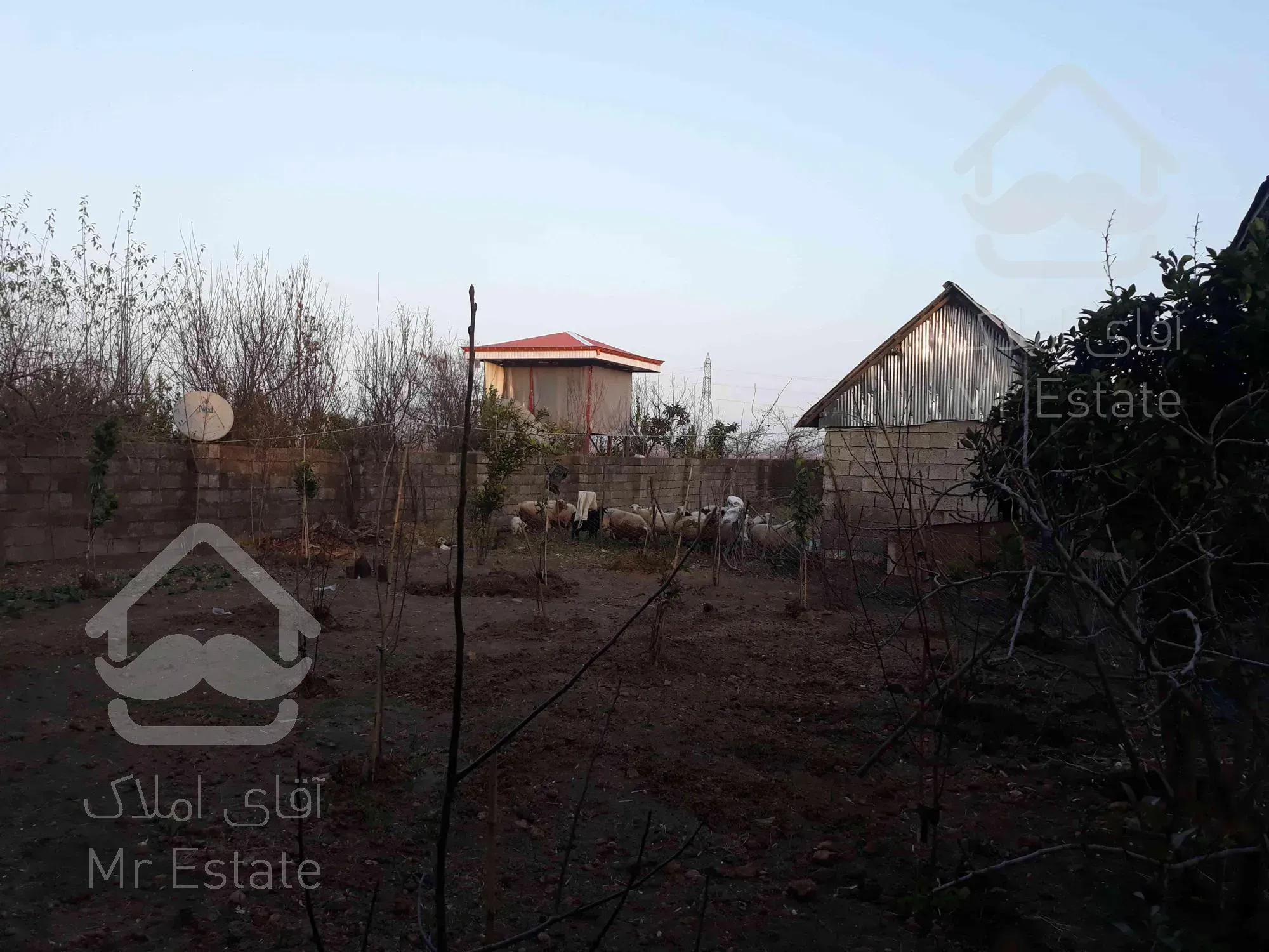 خانه و زمین چهار دیواری محصور کمربندی املش شلمان