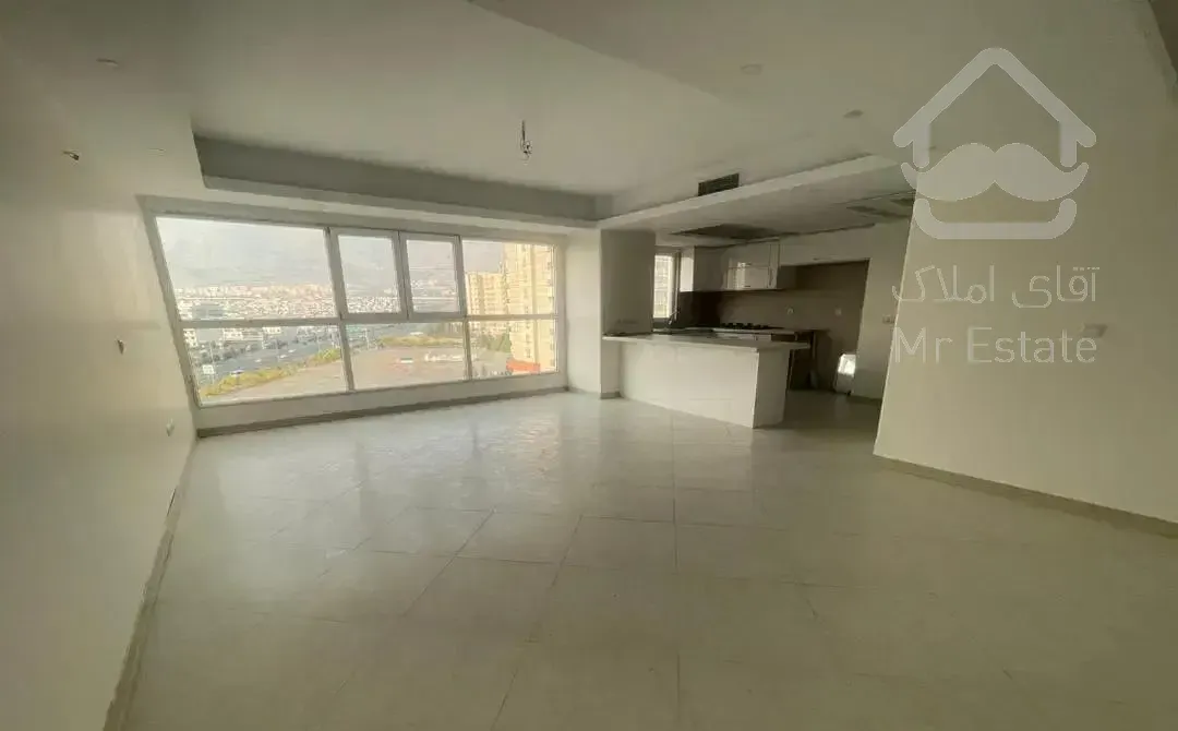 شهرک چشمه ۱۲۰متر ۲خواب طبقات بالای برج ویودار