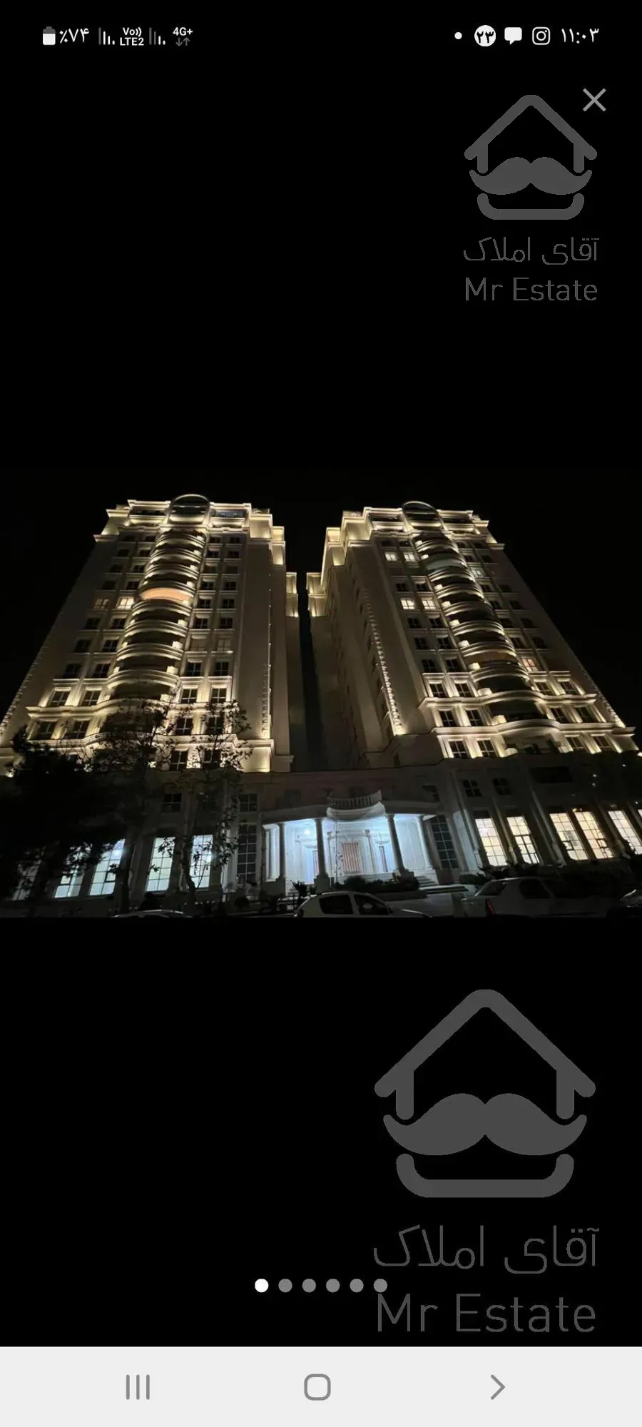 سعادت آباد ۳۱۰متر۴خواب۳پارکینگ فول مشاعات