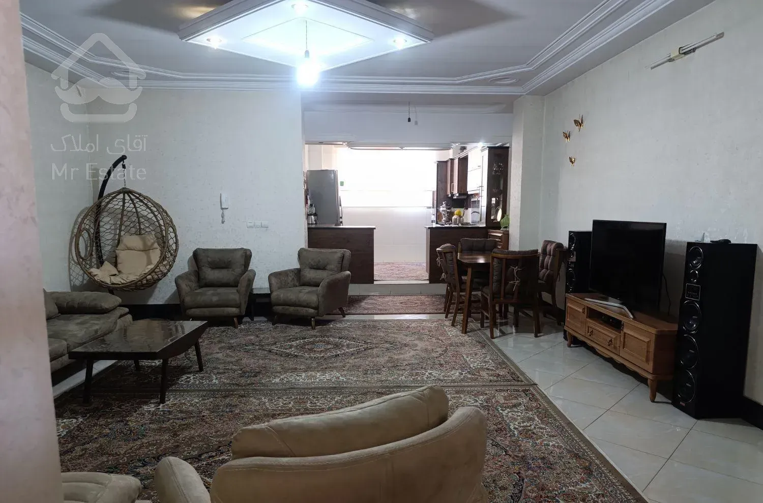 فروش آپارتمان ۱۱۵ متری ۲ خوابه طبقه ۲ در بهارستان