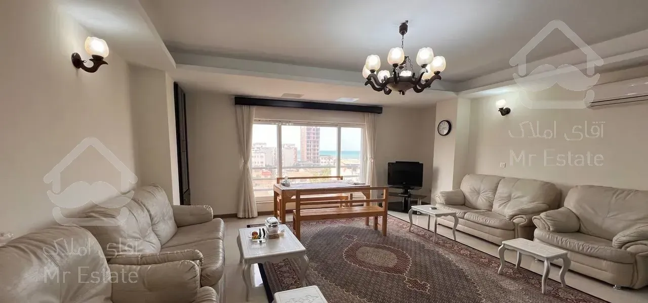 ۹۱متر ویو دریا شیک سنددار طبقه ۴ ساحلی